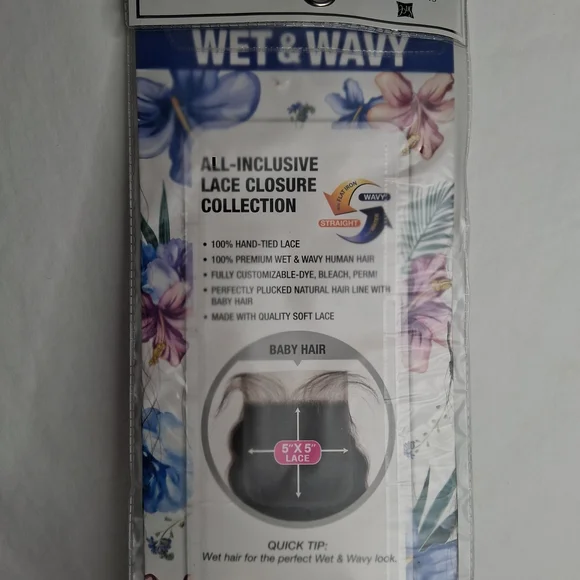 Ibiza Natural Virgin Human Hair Lace Closure - Dark Brown - Picture 9 of 11